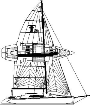 building trimaran sailboat