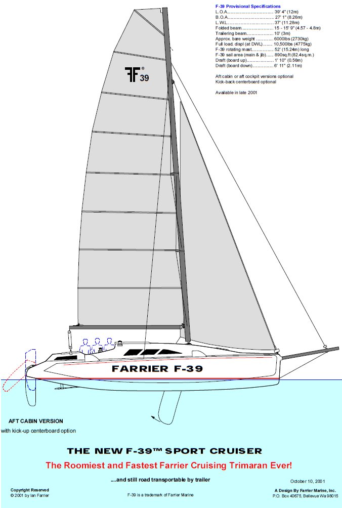 farrier f39 trimaran plans