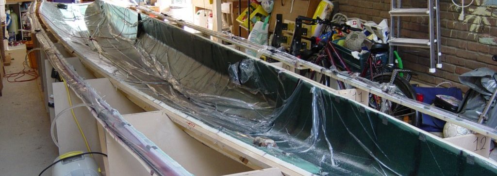 Infused half float hull