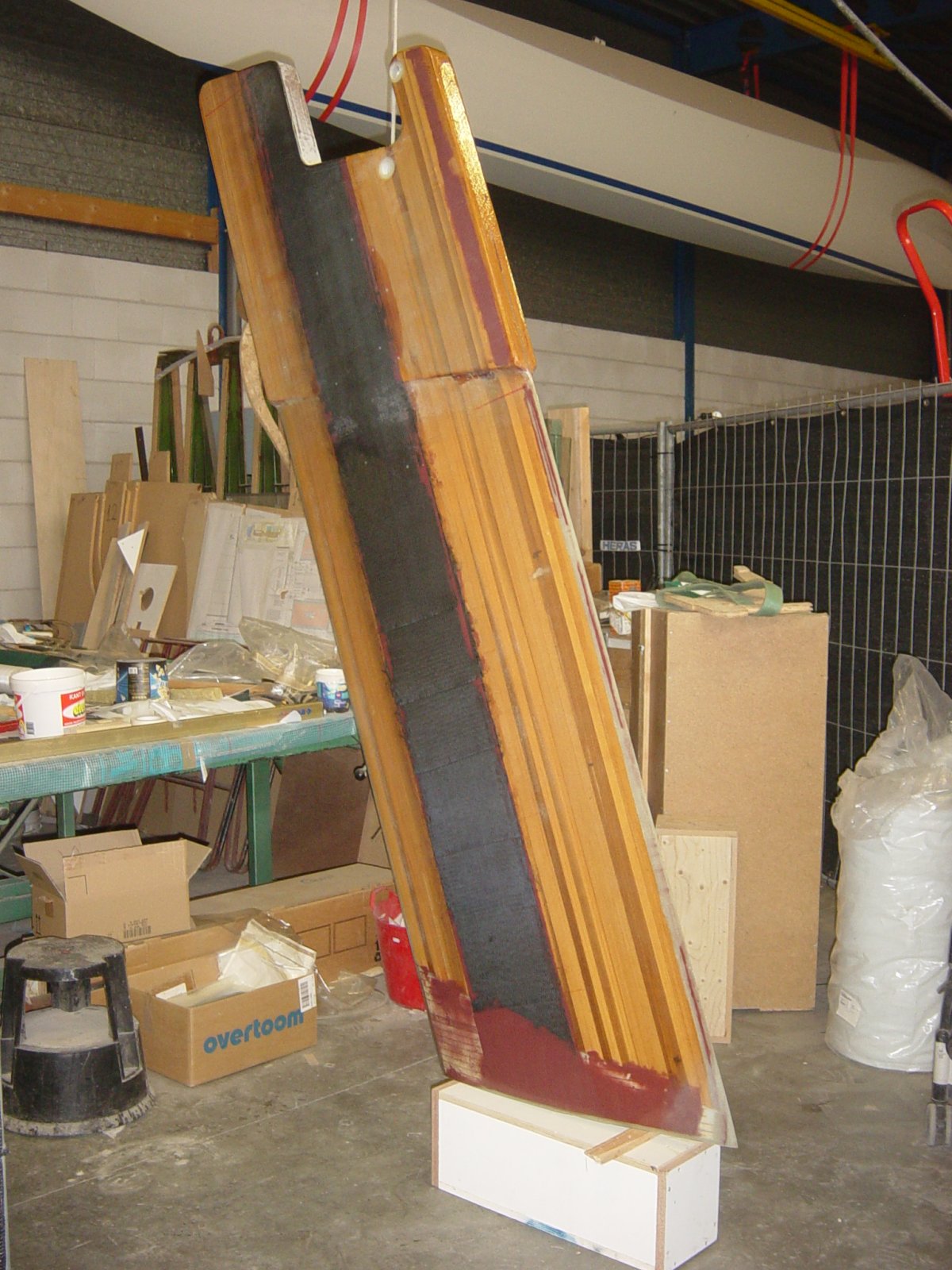 Daggerboard core and composite construction