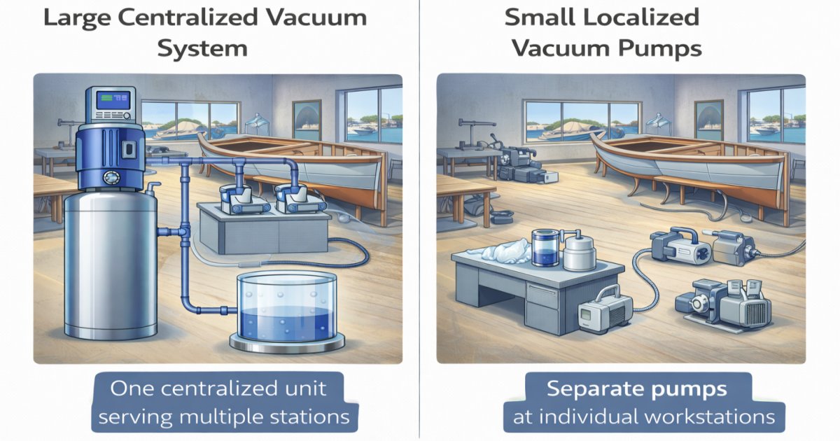 Vacuum System Computer Central Vacuum Systems vs. Small Individual Units